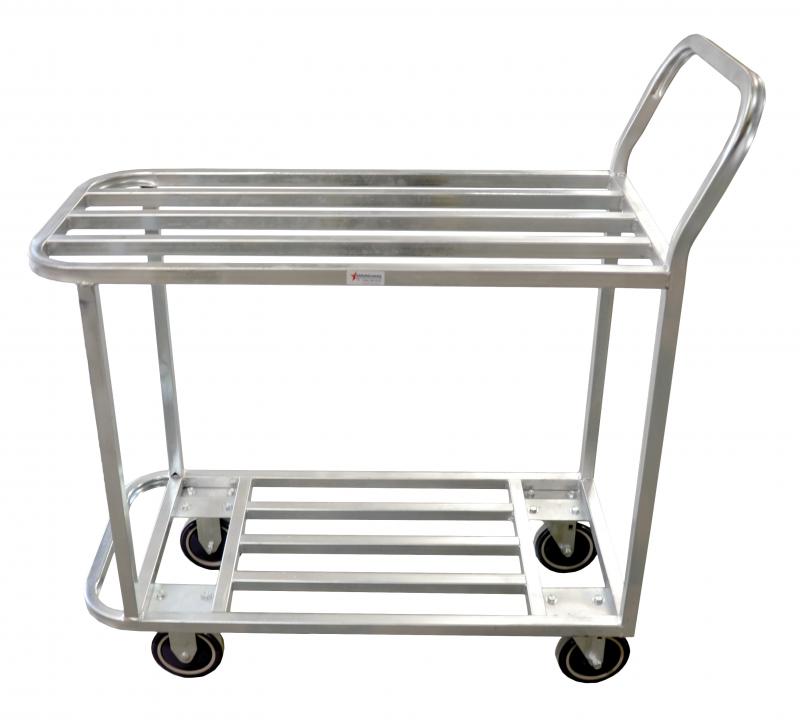 Galvanized All Welded Stocking Cart